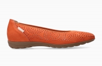 chaussure mephisto Ballerines elsie perf terracotta